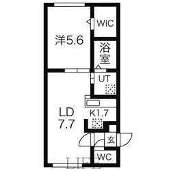 モンヴェール学園前の物件間取画像